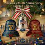 🔥Last 3 Days! 90% OFF-Limited Edition U.S. 250th Anniversary Commemorative Bell Ornament
