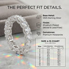 🔥 Final Flash Sale: 90% OFF-The Timeless Elegance - Premium Moissanite Eternity Band🔥