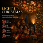🎄👻 ✨ 60,000+ Sold — Plug & Play HD Holiday Projector for Christmas & Halloween Decor