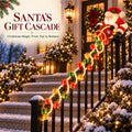 🔥🎅 Santa Magic Gift Cascade Railing Light