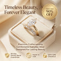 Timeless 2-Piece Marquise Premium Moissanite Ring Set | 90% OFF Limited Time, Last Day!