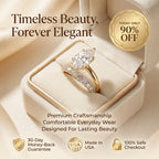 Timeless 2-Piece Marquise Premium Moissanite Ring Set | 90% OFF Limited Time, Last Day!