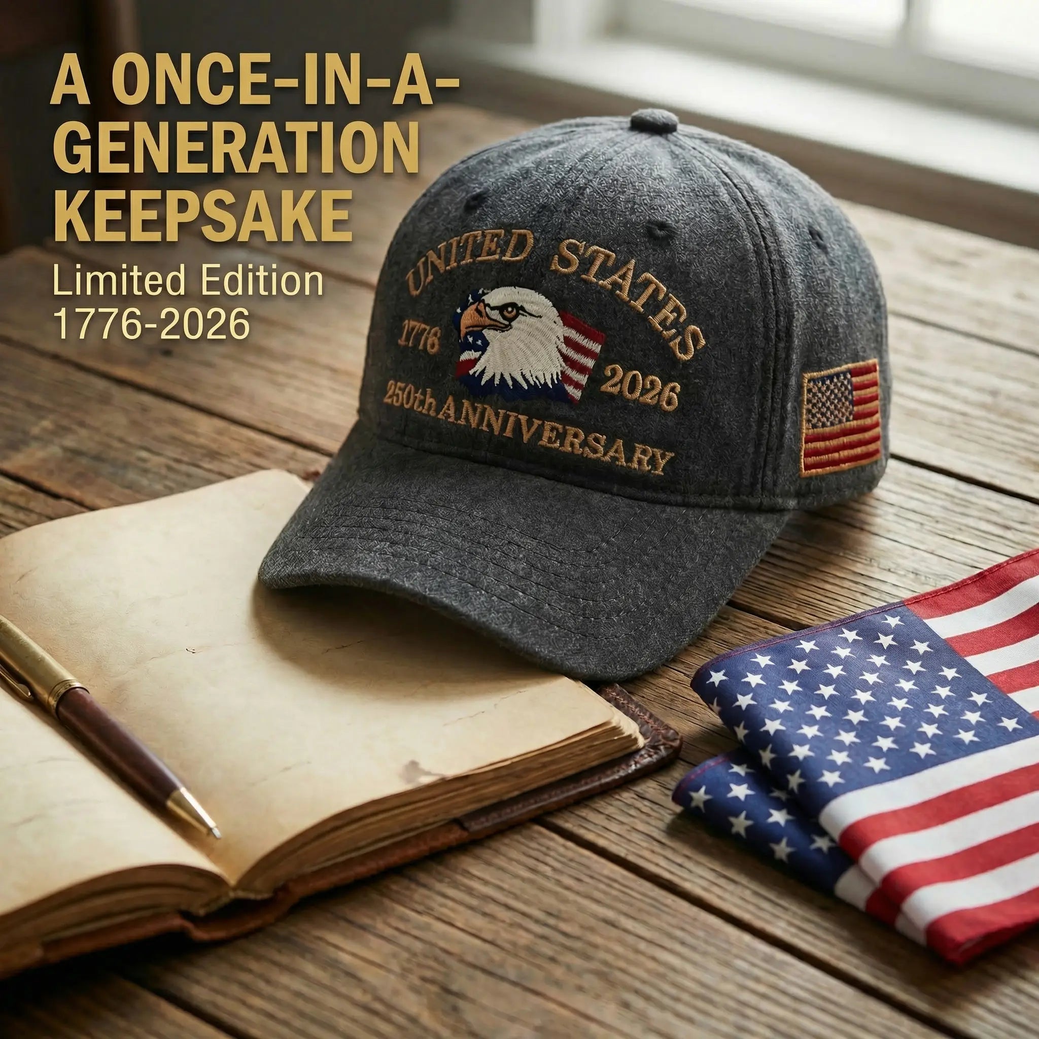 🔥America’s 250th Anniversary Limited Cap Own a Piece of History — 49% OFF Today