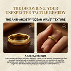 🔥 Final Flash Sale: 90% OFF-The "Everything-Proof" Travel Decoy Ring - Tarnish-Free Wave Band