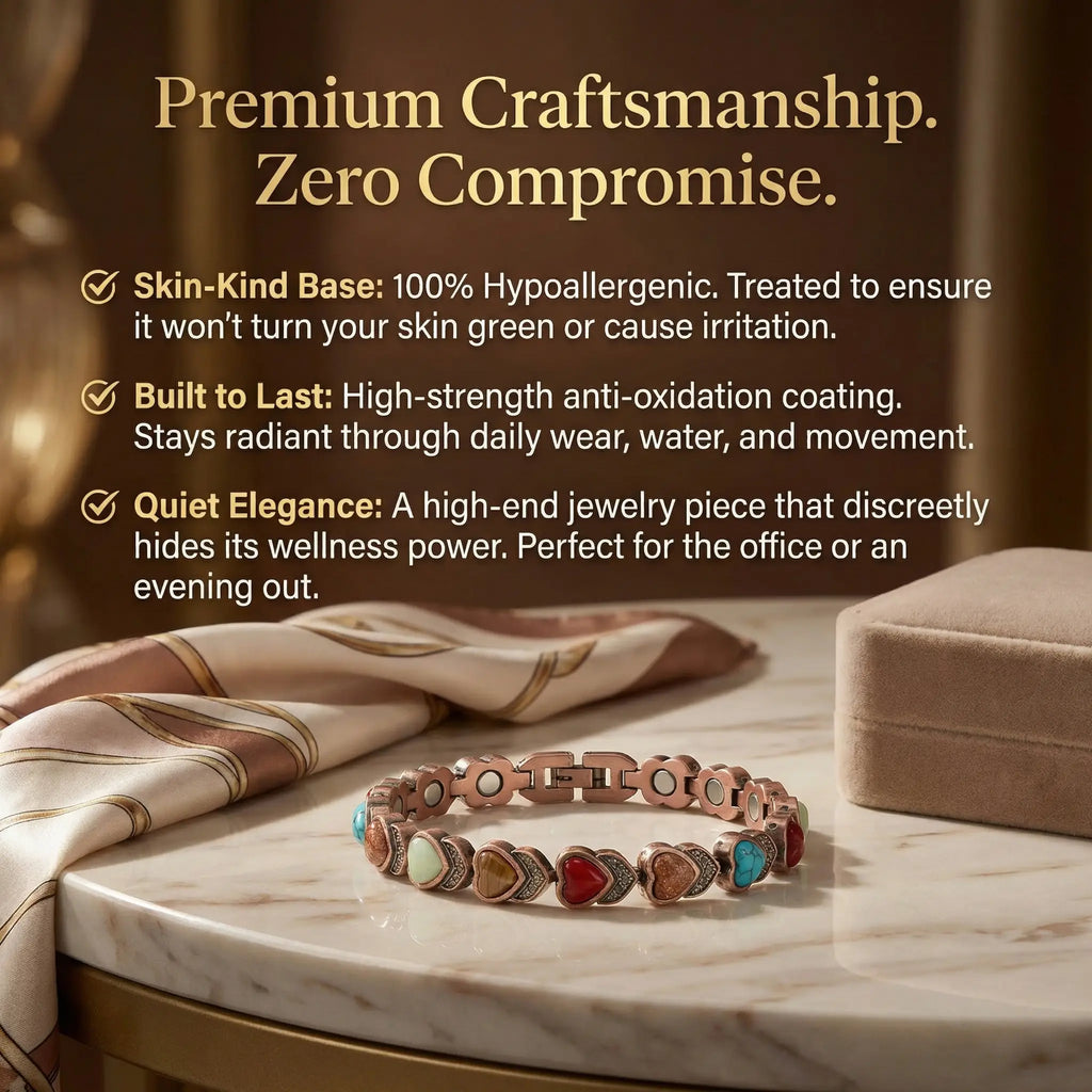 🔥 Final Flash Sale: 50% OFF -The "Inner Peace" Vintage Copper Grounding Bracelet
