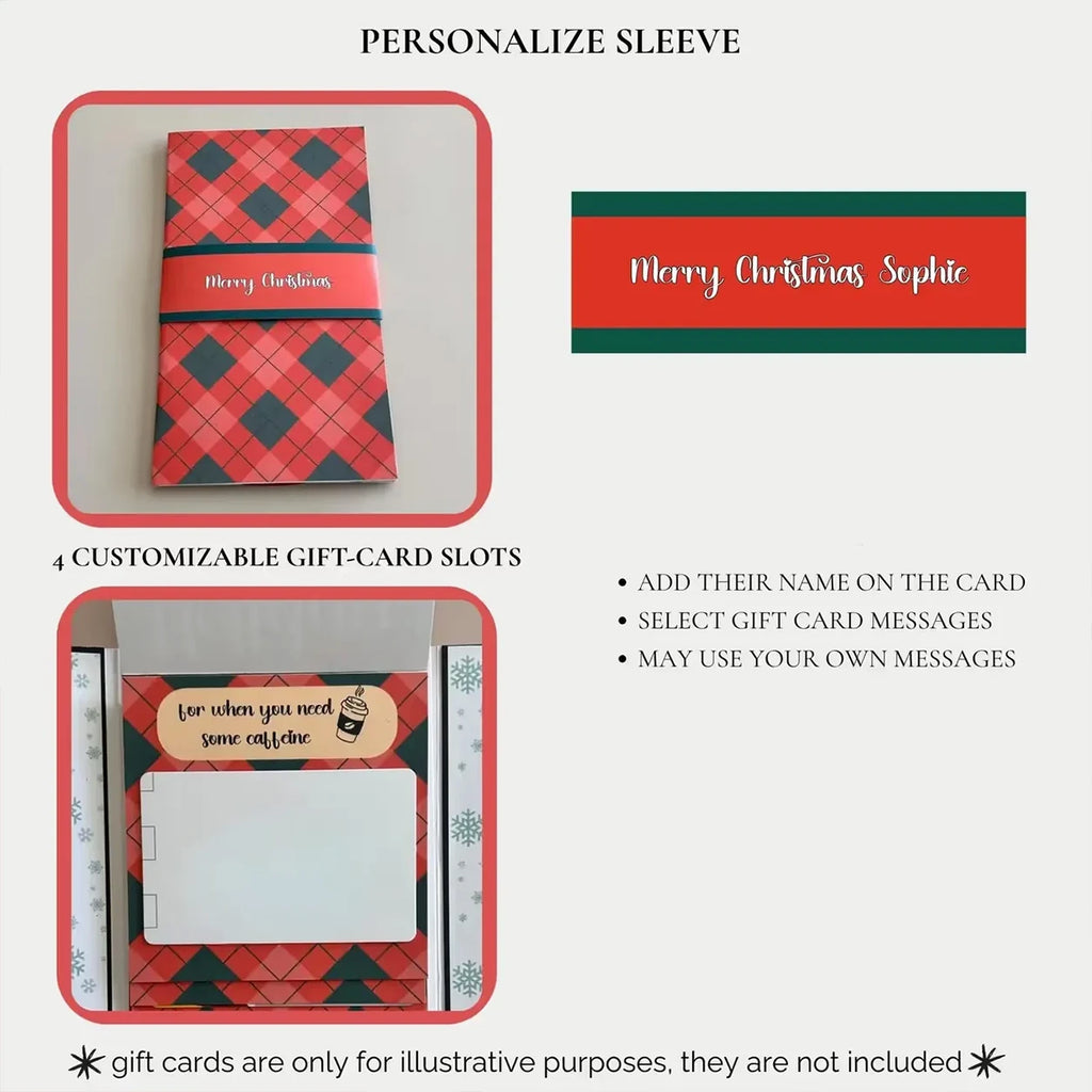 2026 New 🎅💳 Waterfall Christmas Gift Card Booklet ✨
