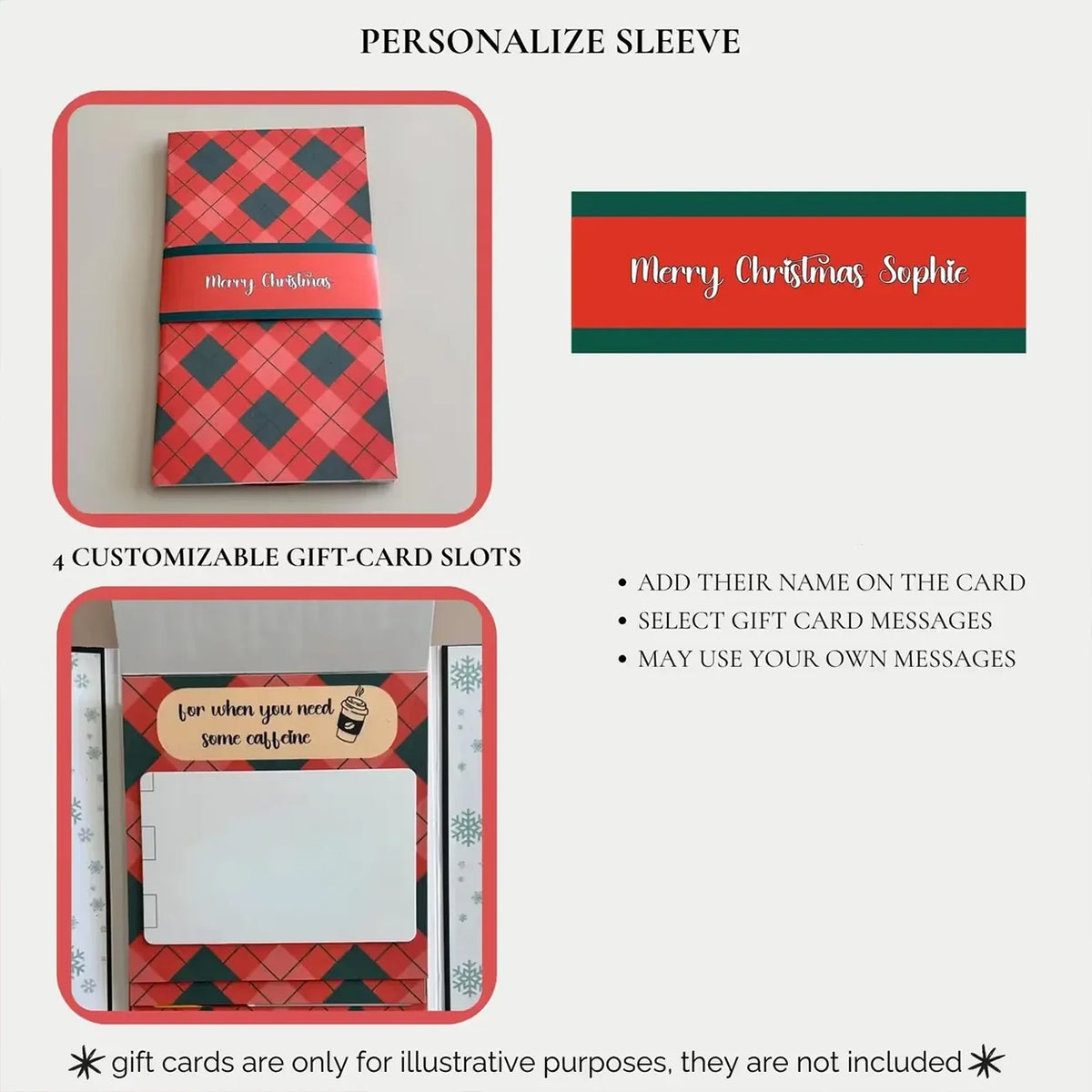 2026 New 🎅💳 Waterfall Christmas Gift Card Booklet ✨