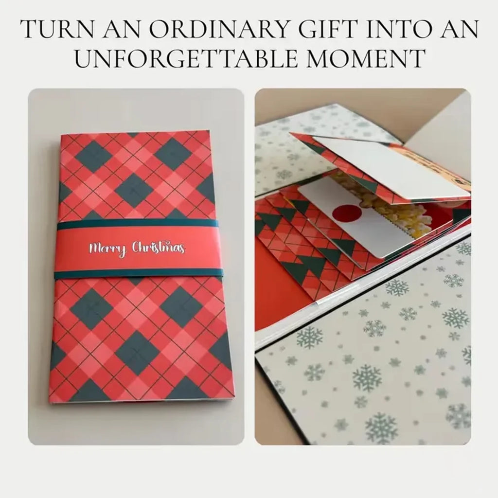 2026 New 🎅💳 Waterfall Christmas Gift Card Booklet ✨