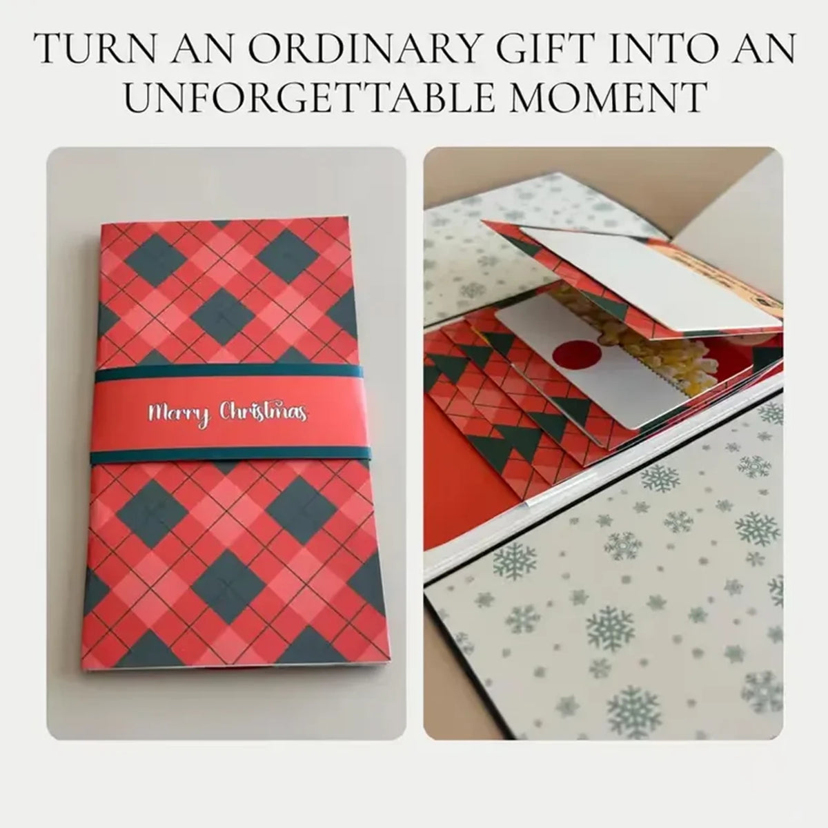 2026 New 🎅💳 Waterfall Christmas Gift Card Booklet ✨