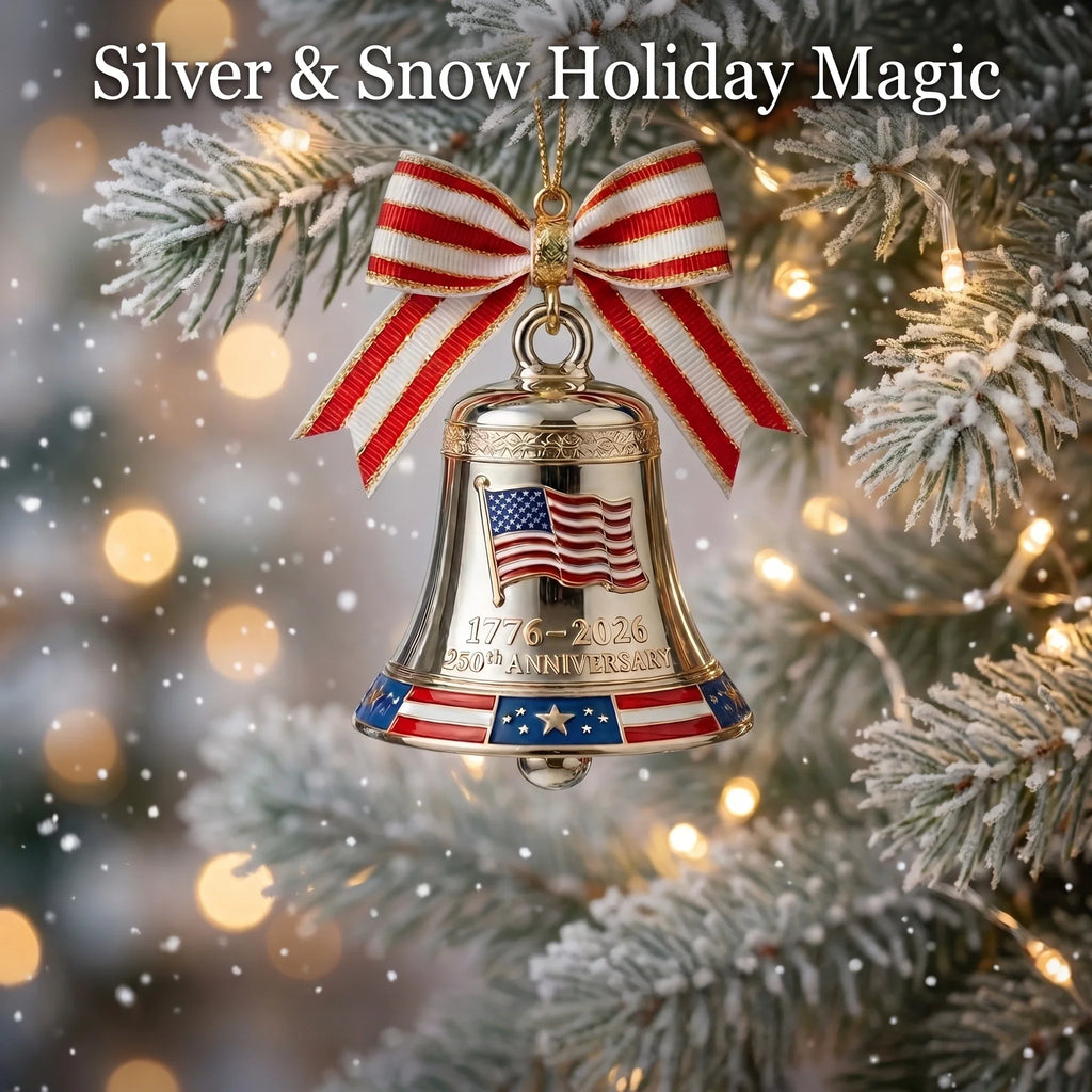 ⏳ Last Day 49% OFF – America’s 250th Anniversary Christmas Keepsake Bell