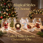 ⏳ Last Day 49% OFF – 3D Christmas Glass, A Magical Holiday Gift for Every Sip