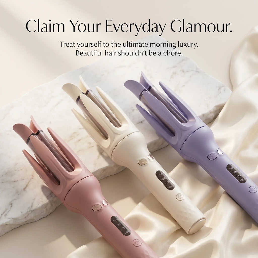 Yrbantrow®Smart Auto-Curler | Salon-Quality Curls in 10 Mins (Ends in 3 Days: 50% OFF)🔥