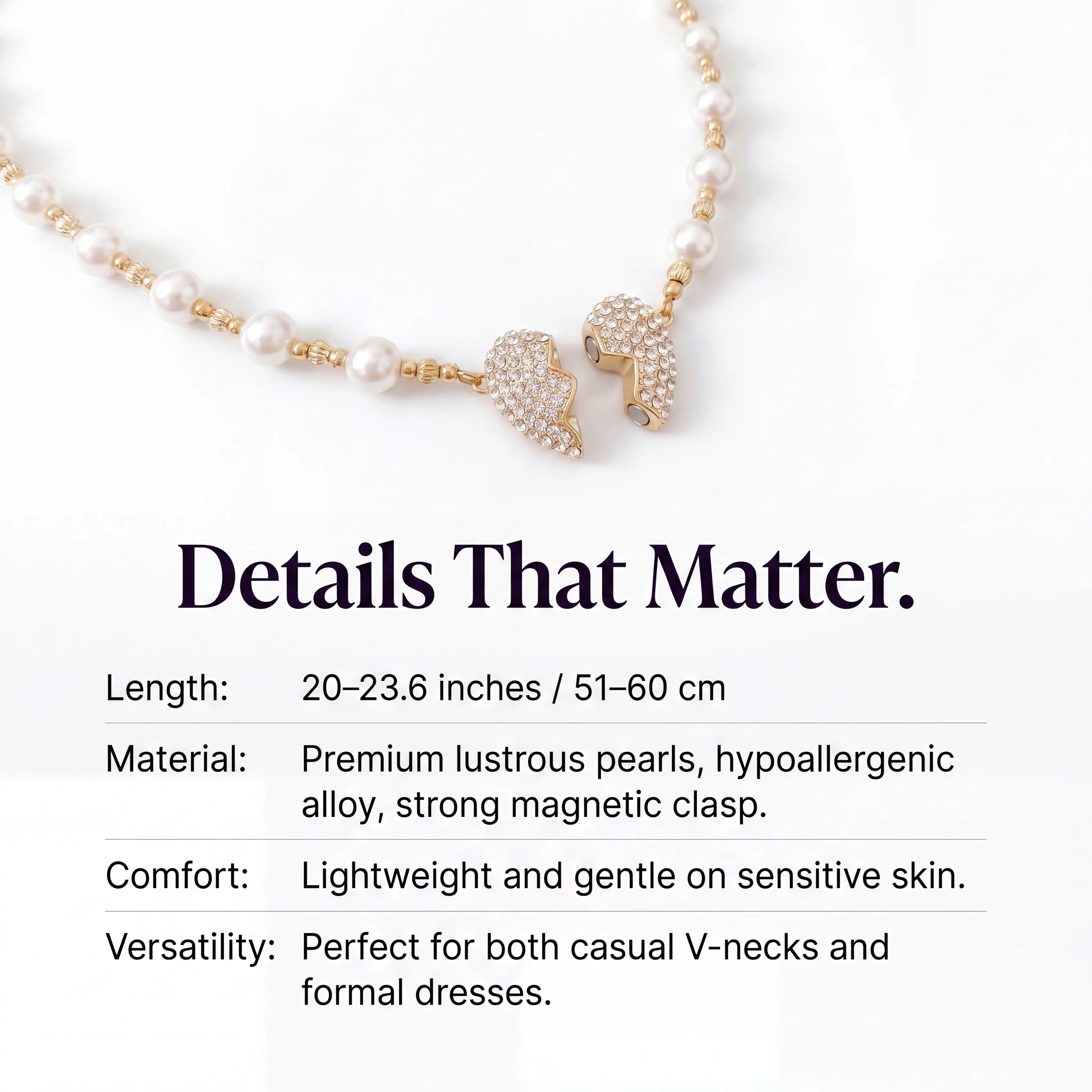 🔥 Final Flash Sale: 50% OFF - The Mindful Heart Pearl Necklace