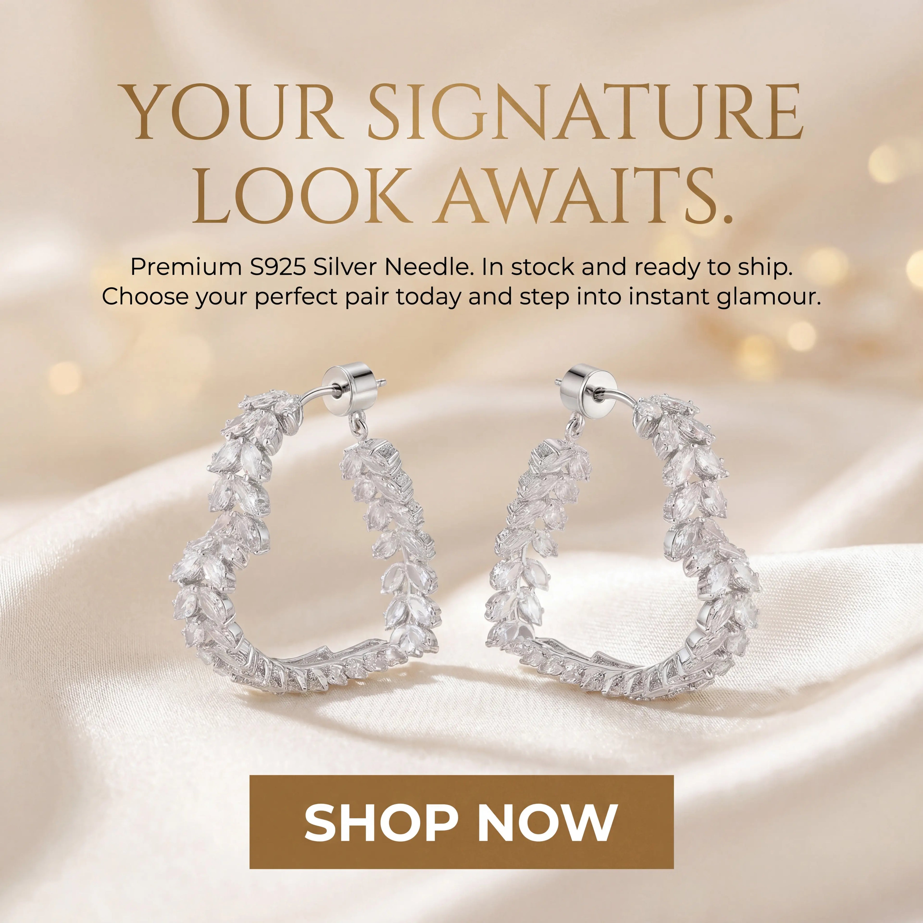 🔥Limited Time 90% OFF-Weightless Moissanite Heart Earrings - Hypoallergenic S925