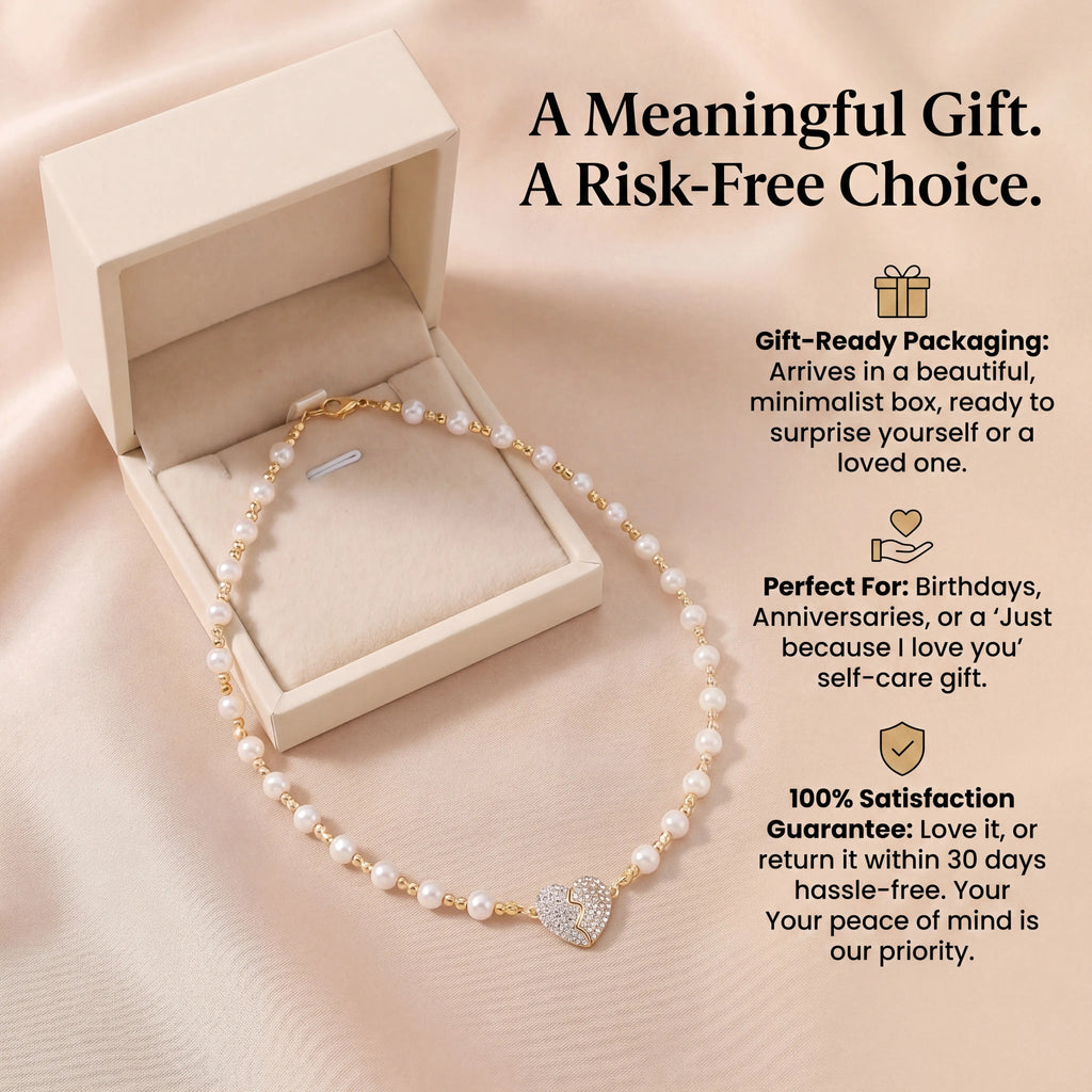 🔥 Final Flash Sale: 50% OFF - The Mindful Heart Pearl Necklace