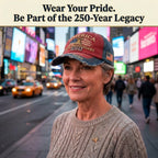 🔥 LAST DAY 90% OFF: Veteran-Backed 3D Embroidery Breathable Anti-Fade 1776-2026 Edition America 250th Anniversary Baseball Cap with Adjustable Back Strap