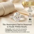 The Masterpiece Oval Premium Moissanite Ring | 90% OFF Limited Time, Last Day!