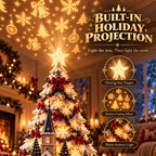 🎄Christmas Village Projection Centerpiece – 4 Themed Villages