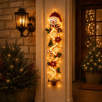 🎄 50% OFF ✨ Light-Up Christmas Door Hanging Decor — Bring Holiday Magic Home