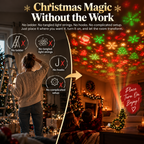 🎄 Christmas Ceiling Projector Light 🔥 6+ Magical Holiday Designs | Easy Plug-In Indoor Christmas Decoration