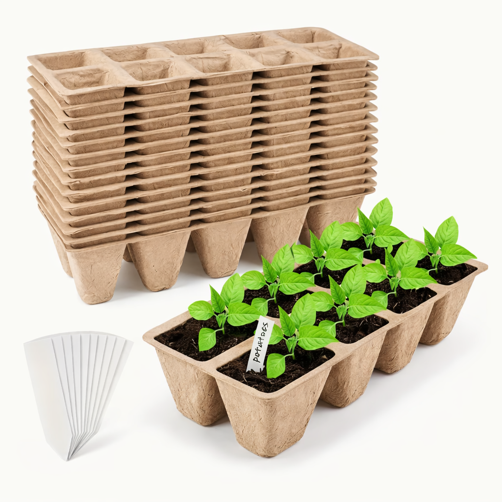20pcs Biodegradable Seed Starter Tray