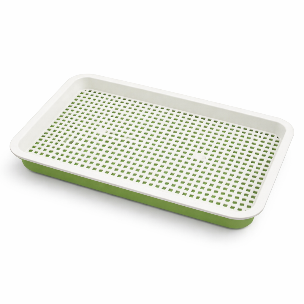 2pcs Seed Germination Tray with Drainage Grid