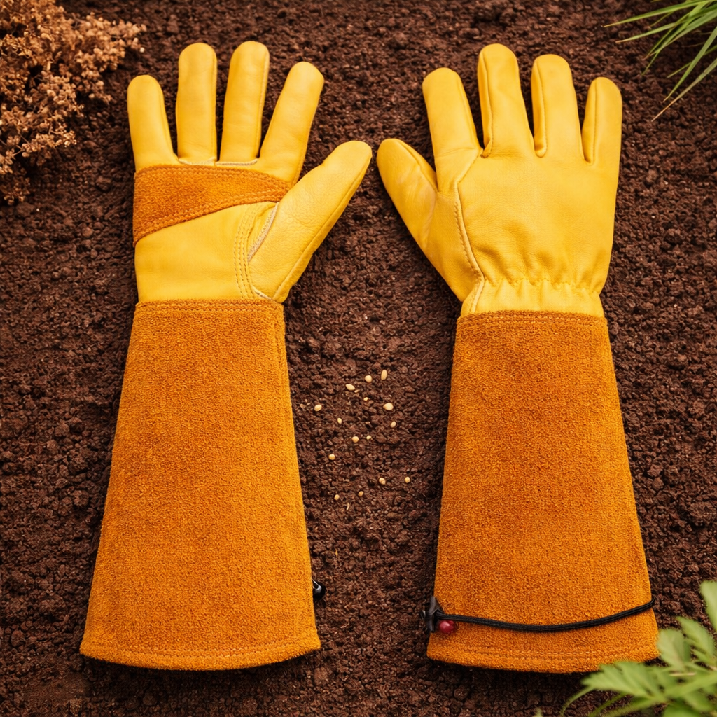 Heavy-Duty Protective Work Gloves