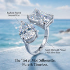 The Timeless Duo "Toi et Moi" Ring | 90% OFF Flash Sale (Ends Today)🔥