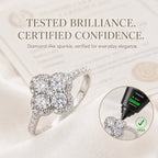 The 2-Carat Moissanite Masterpiece Ring-🔥Limited Time 90% OFF