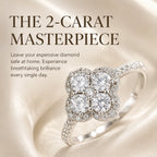 The 2-Carat Moissanite Masterpiece Ring-🔥Limited Time 90% OFF