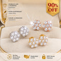 🔥 Final Flash Sale: 90% OFF - The "Zero-Fatigue" Brilliant Cluster Earrings
