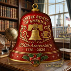 ⏳ Last Day 49% OFF – America’s 250th Anniversary Christmas Keepsake Bell