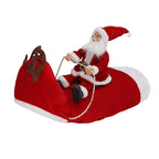 Santa Sleigh Dog Costume