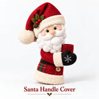 🎅Christmas Door Handle Covers – Santa & Snowman Plush Door Knob Decorations