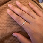 High-Clarity 5-Stone Premium Moissanite Ring | 90% OFF Limited Time, Last Day!🔥