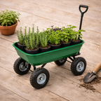 Heavy-Duty Garden Utility Cart