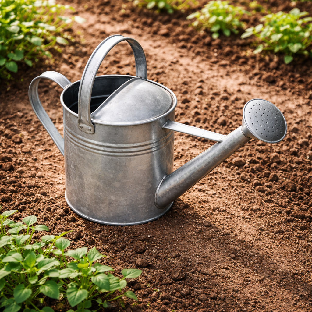 Classic Metal Watering Can