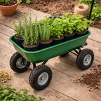Heavy-Duty Garden Utility Cart