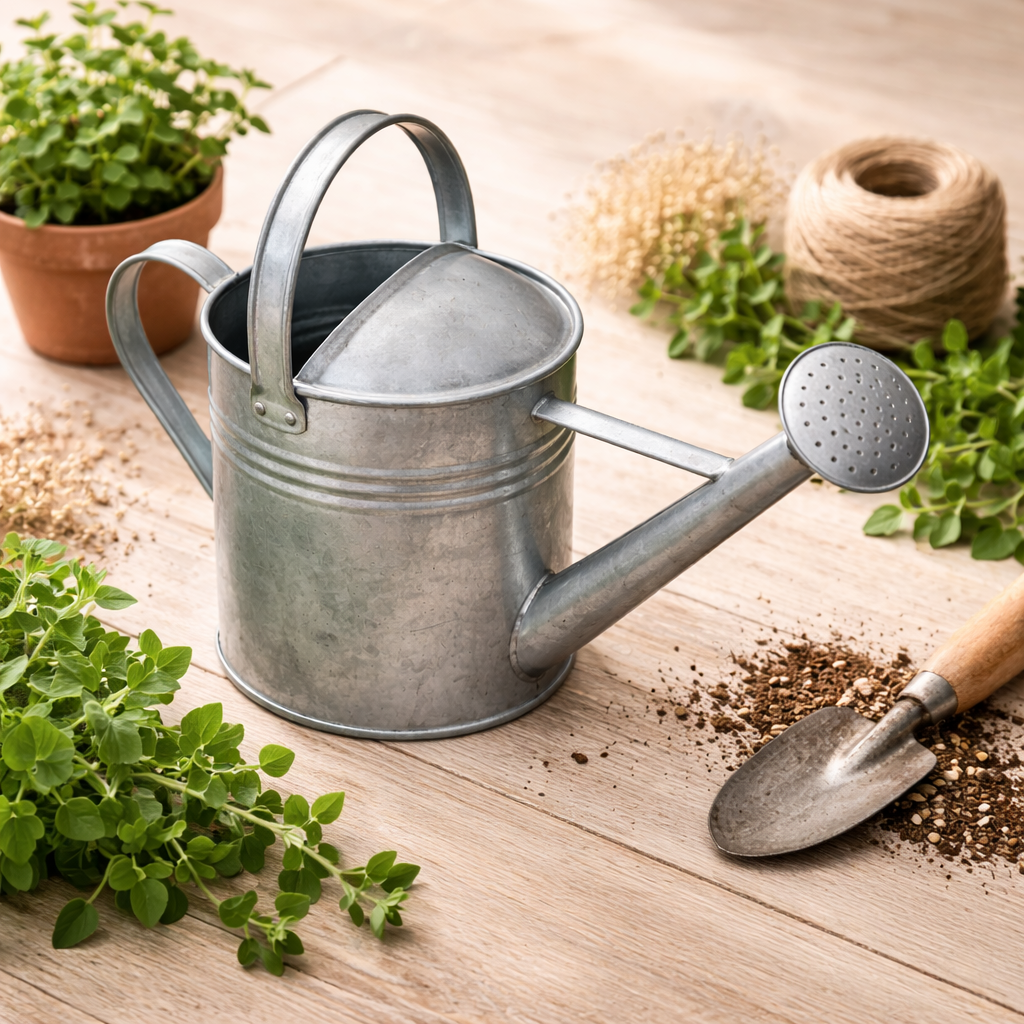 Classic Metal Watering Can