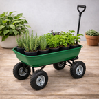 Heavy-Duty Garden Utility Cart